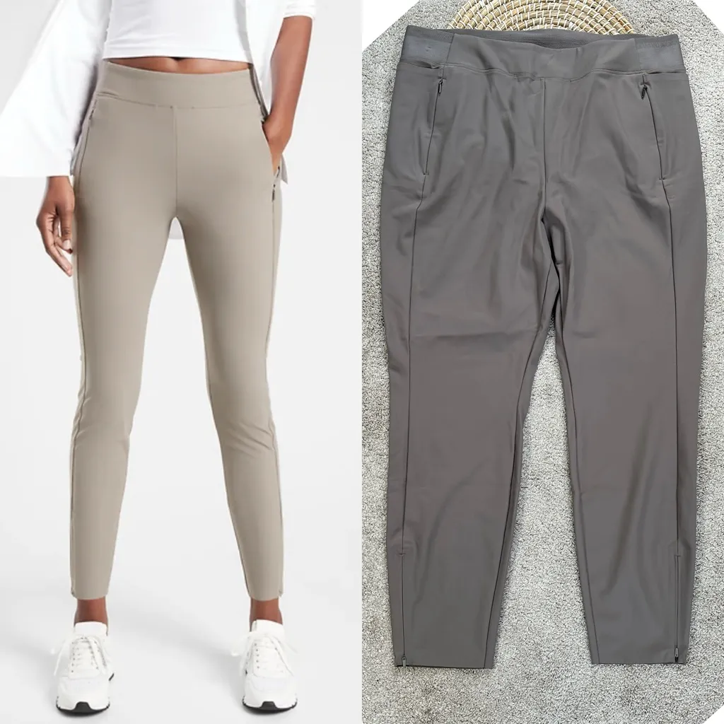 Athleta Women’s Stellar Tight Legging Pants Pull On UPF 50+  in Pyrite Size 20 - Image 2
