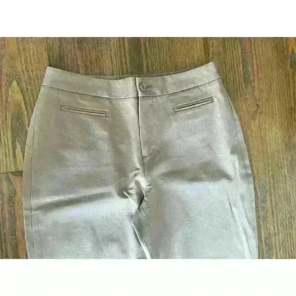 Coldwater Creek Classic Fit Tan Front Pocket Straight Leg Dress Pants,10P - Image 2