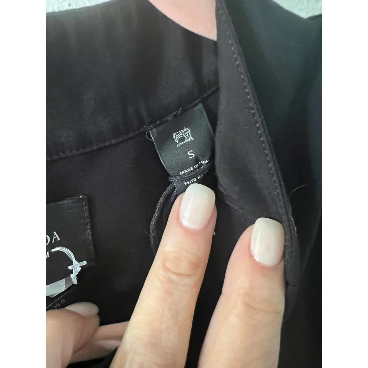 Scotch & Soda Black Dress with Bow Tie Detail - Image 6