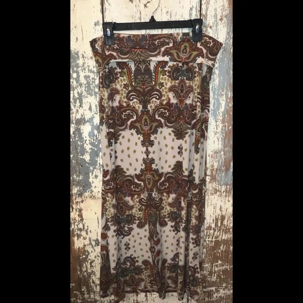 Kori Boho Chic Maxi skirt, size Large - Image 4