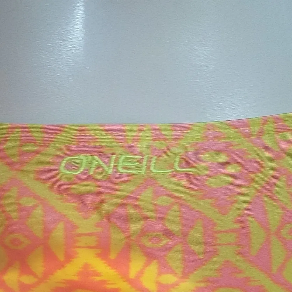 O'Neill Yellow & Pink Aztec Tribal Bikini Bottoms - Image 5