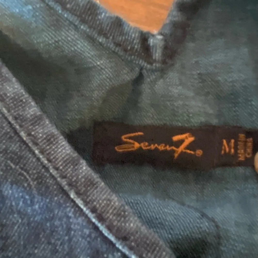 7Seven Jeans Denim sleeveless Jumper Top/Dress - Image 4