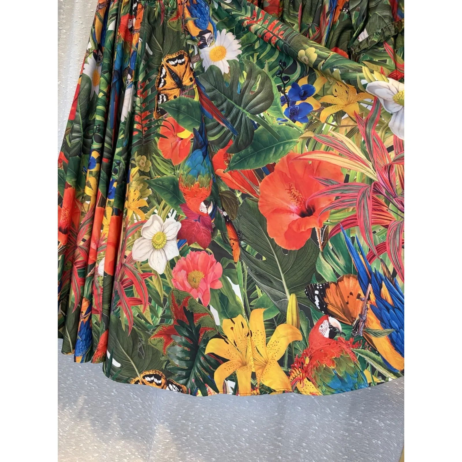 Rachael Zoe Tropical Boho 2Piece Set ‎ CropTop & Maxi  Sz.S - Image 9