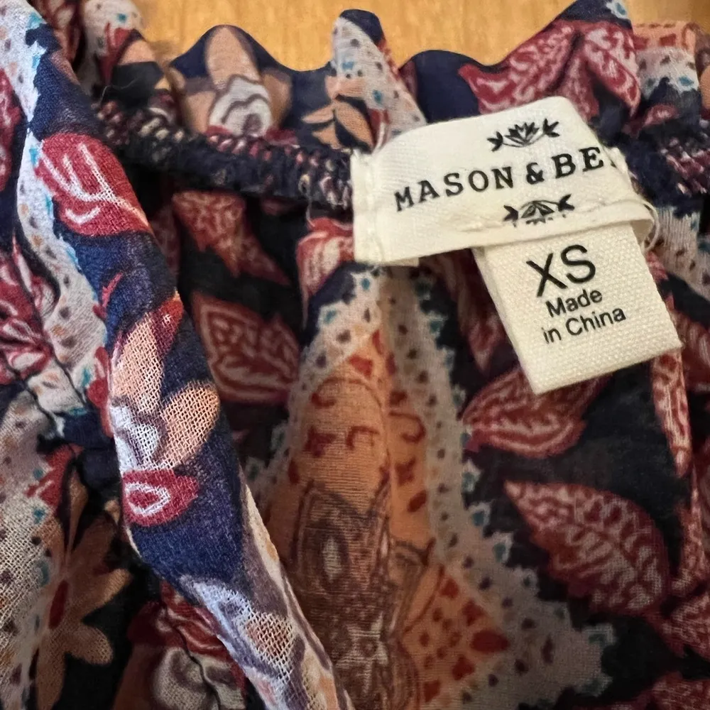 Mason & Belle Dress Peasant Boho Cottagecore Prairie NWT Kohls Size XS - Image 9