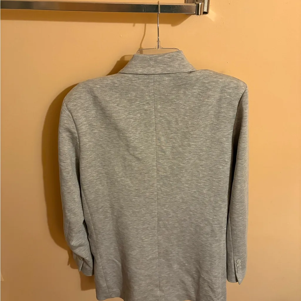 Carbon38 Scuba Blazer in Gray - Image 4