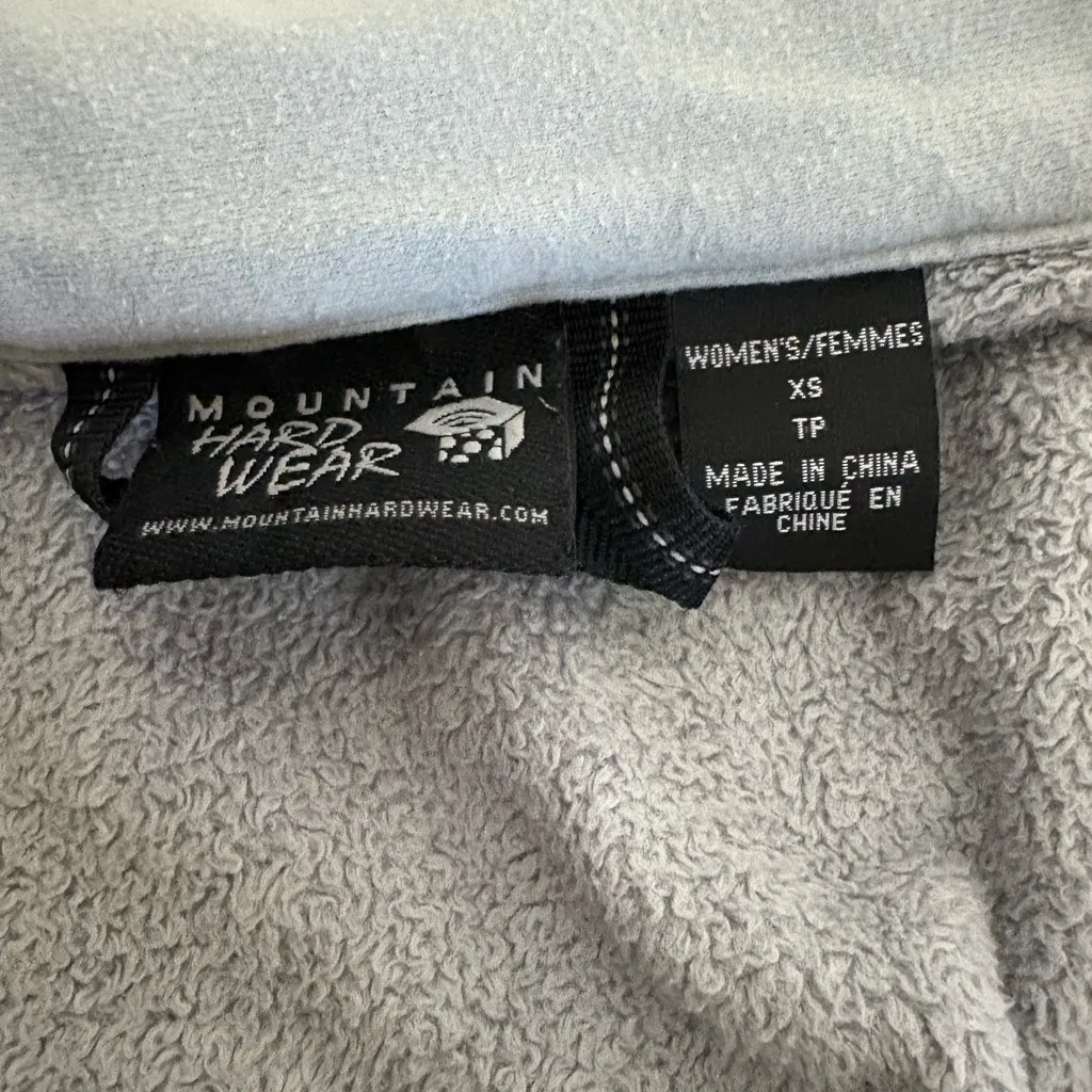 Mountain Hardware Gray Zip-Up Jacket XS - Image 3