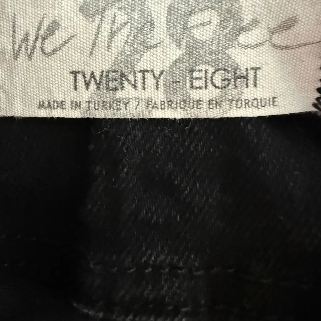 We The Free Virgo Black Mini Skirt with Zipper EU28 US 6 - Image 2