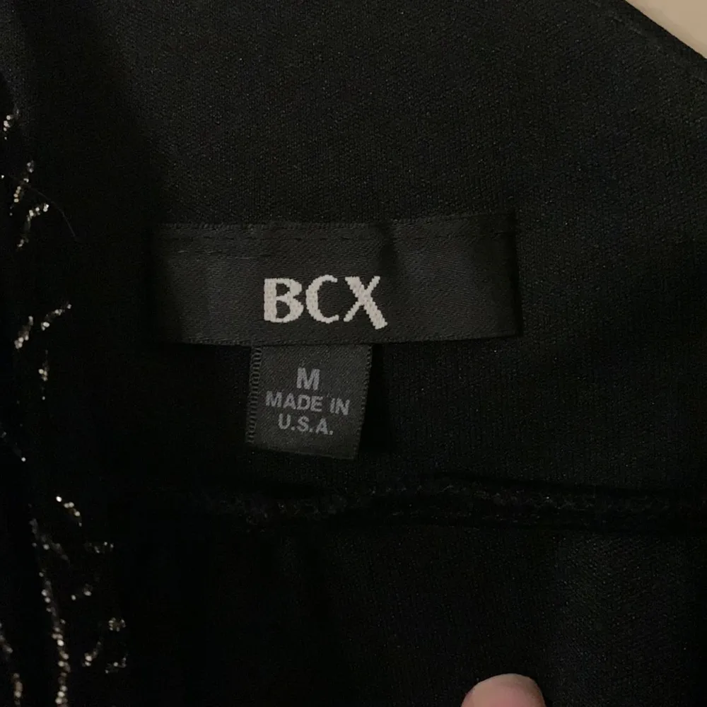 BCX Sparkly Black Dress - Image 4