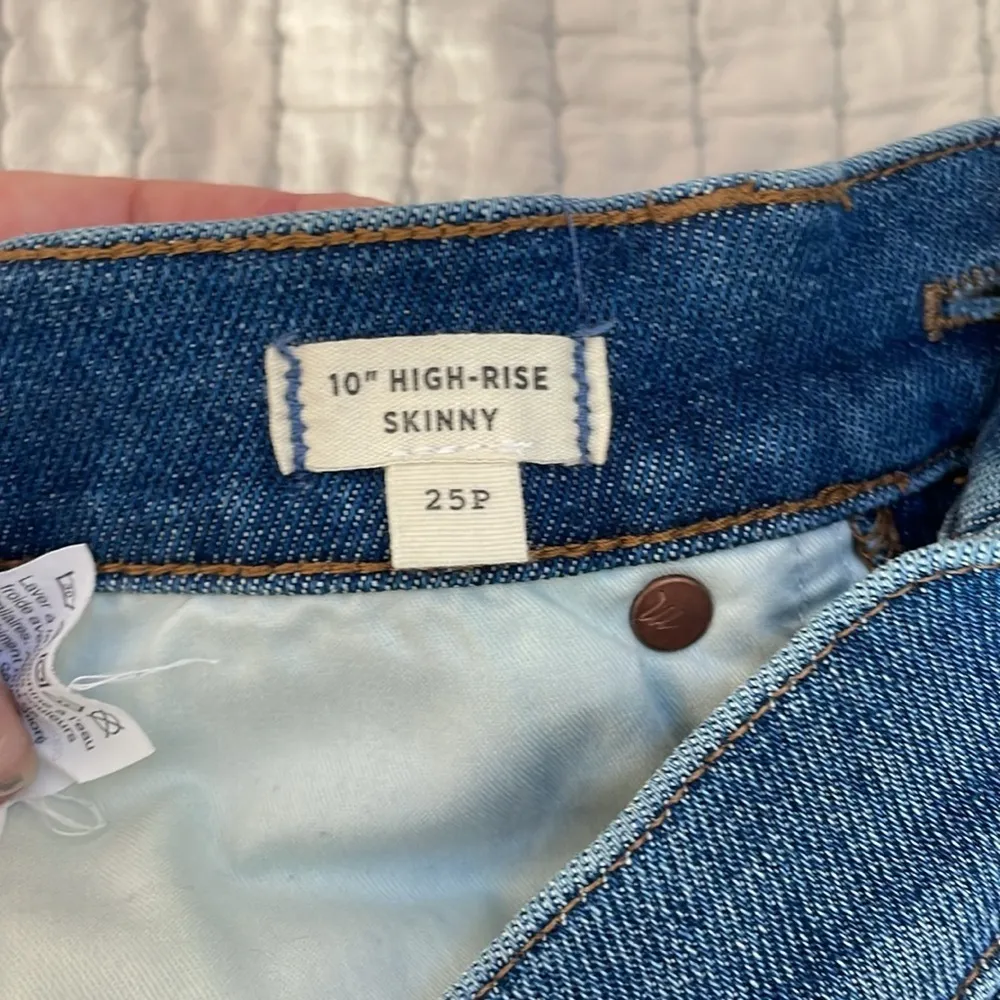 Madewell 10 inch High Rise Skinny Size 25 Petite‎ NWOT - Image 6
