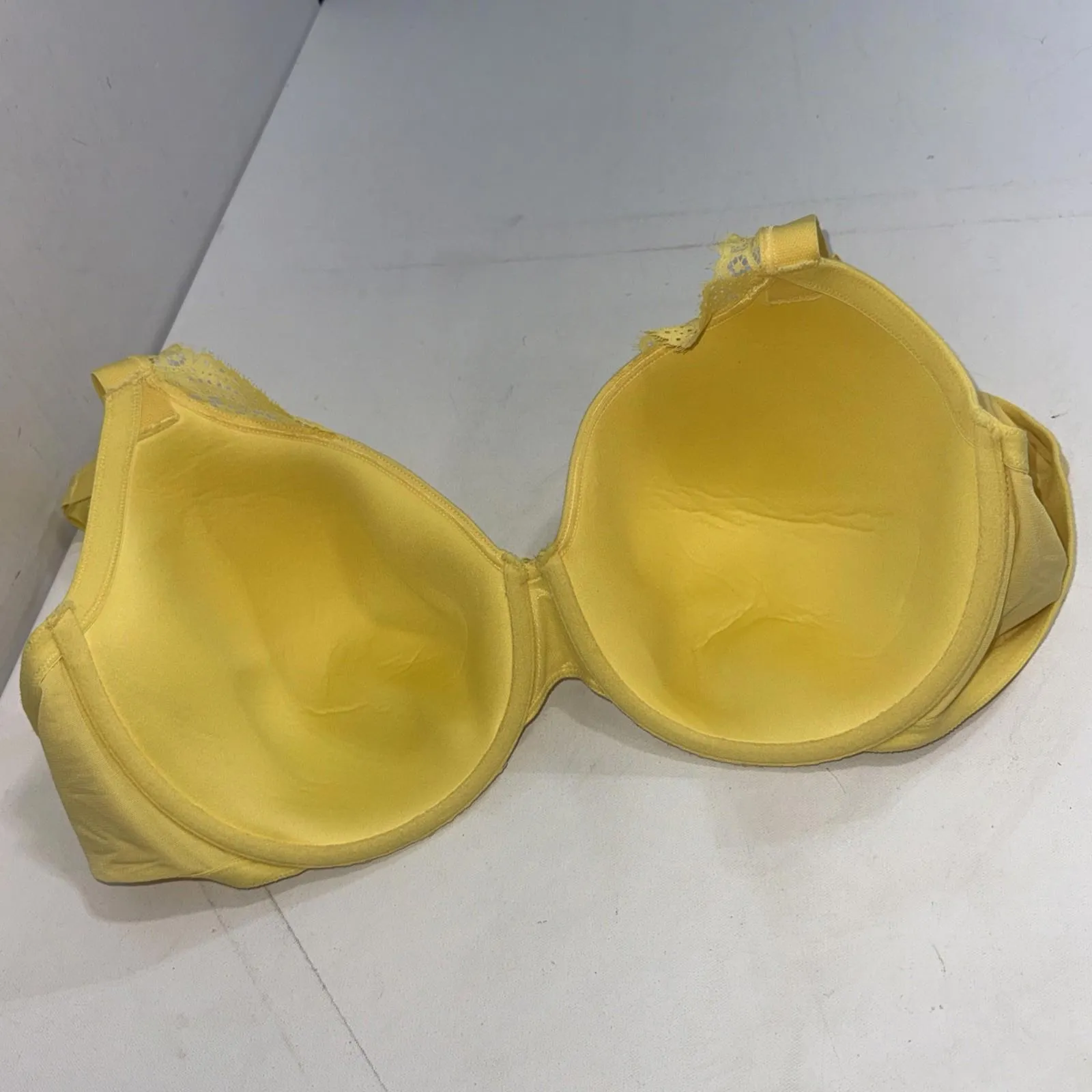 Lane Bryant Cacique Back-Close Lightly Lined T-Shirt Underwire Lace Bra 50D - Image 3