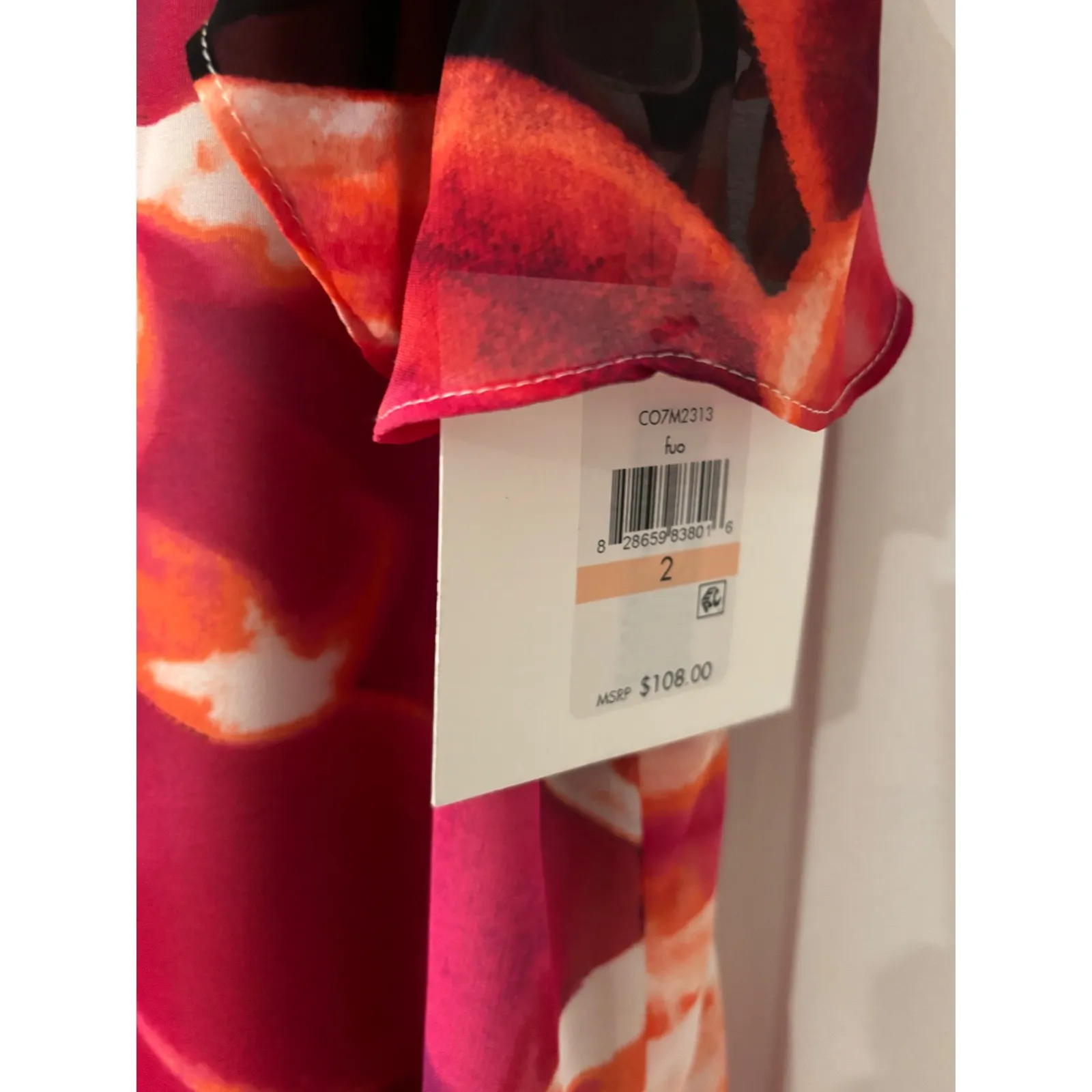 Kensie Floral Print Ruffle Sleeve‎ Dress - Sleeveless Party Cocktail - Image 2