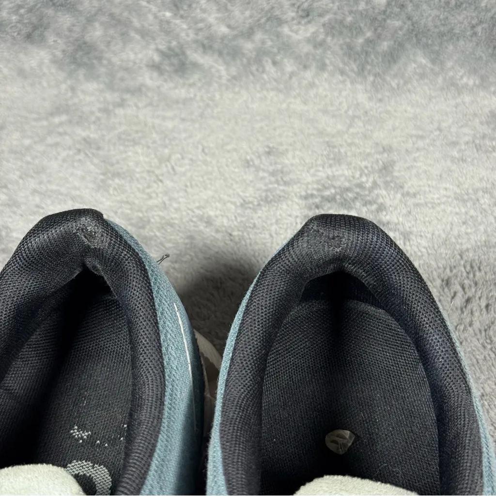 Women’s 7.5 On Running Cloud 2 Shoes Running Workout No Tie Tide Magnet Teal Blue - Image 9