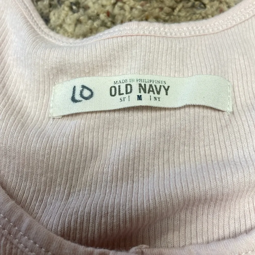 Old Navy light pink maternity tank size M - Image 2