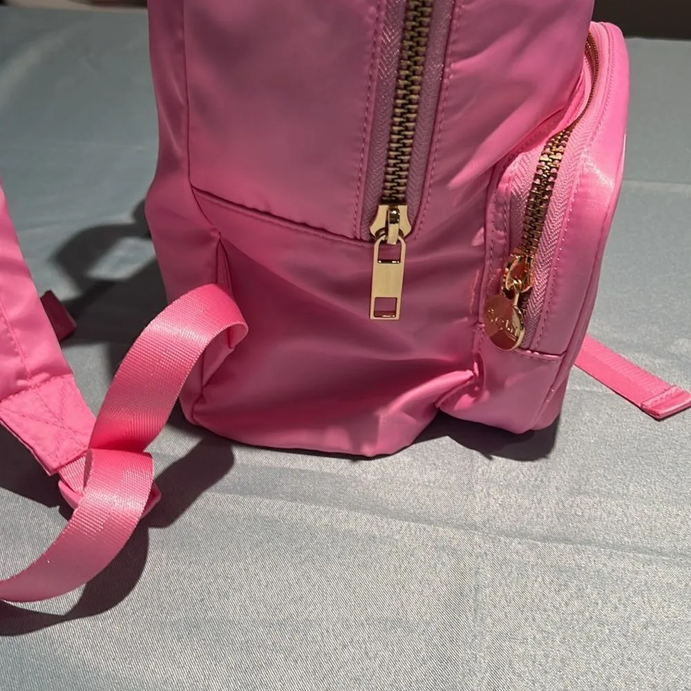 Stoney Clover Lane x Target Pink Backpack w/ a Varsity C Patch - Image 3