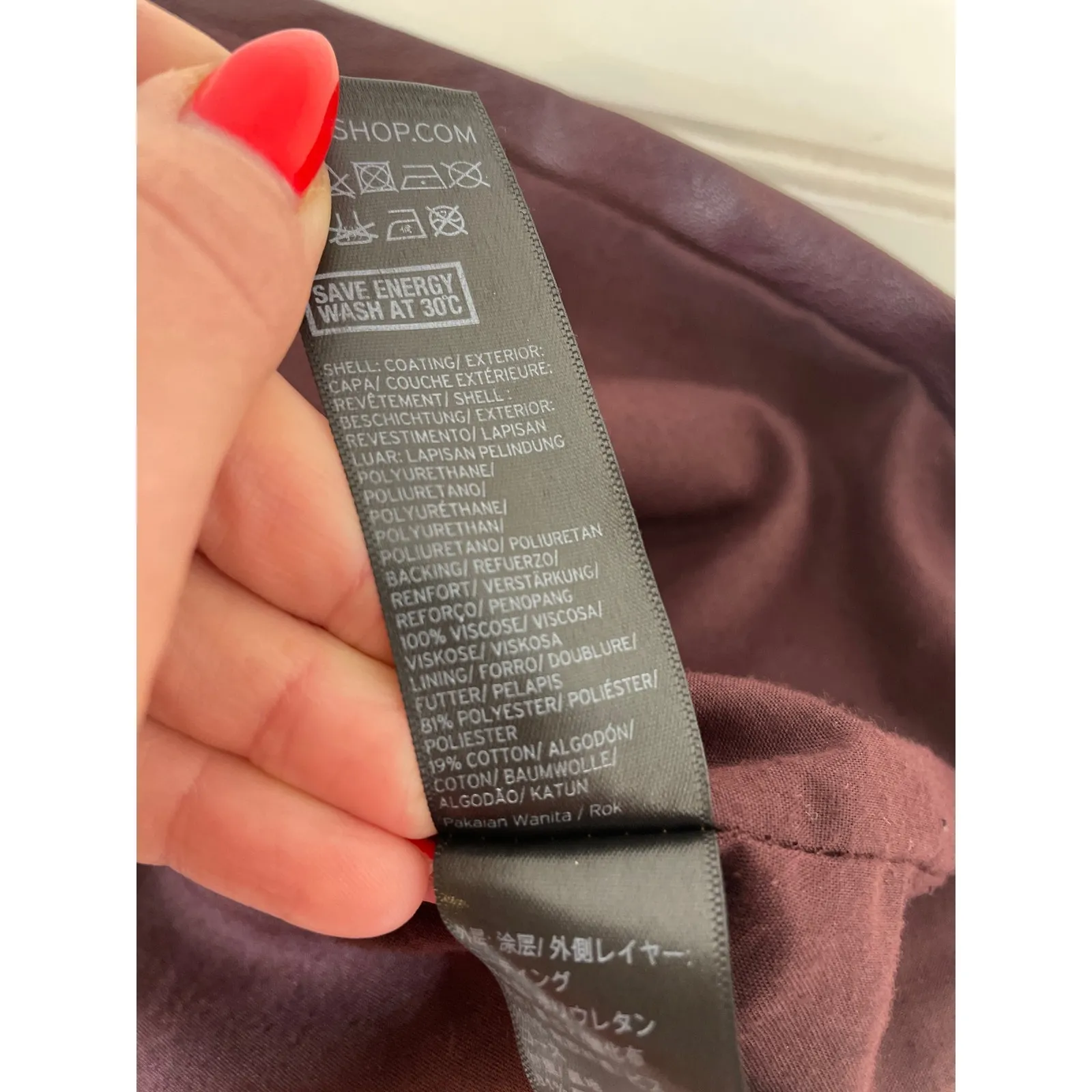 TOPSHOP New Look Yellow Ruffle Peplum Blouse & Leather Skirt Bundle of 2 Size 2 - Image 12