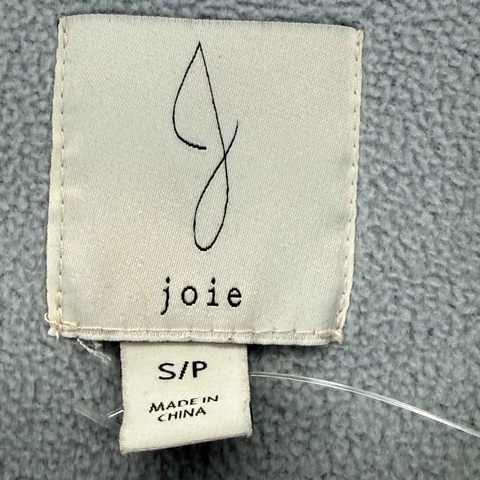 Joie Seafoam Super Soft Teddy Sherpa Snap front Fleece Cardigan‎ Jacket S/P - Image 5
