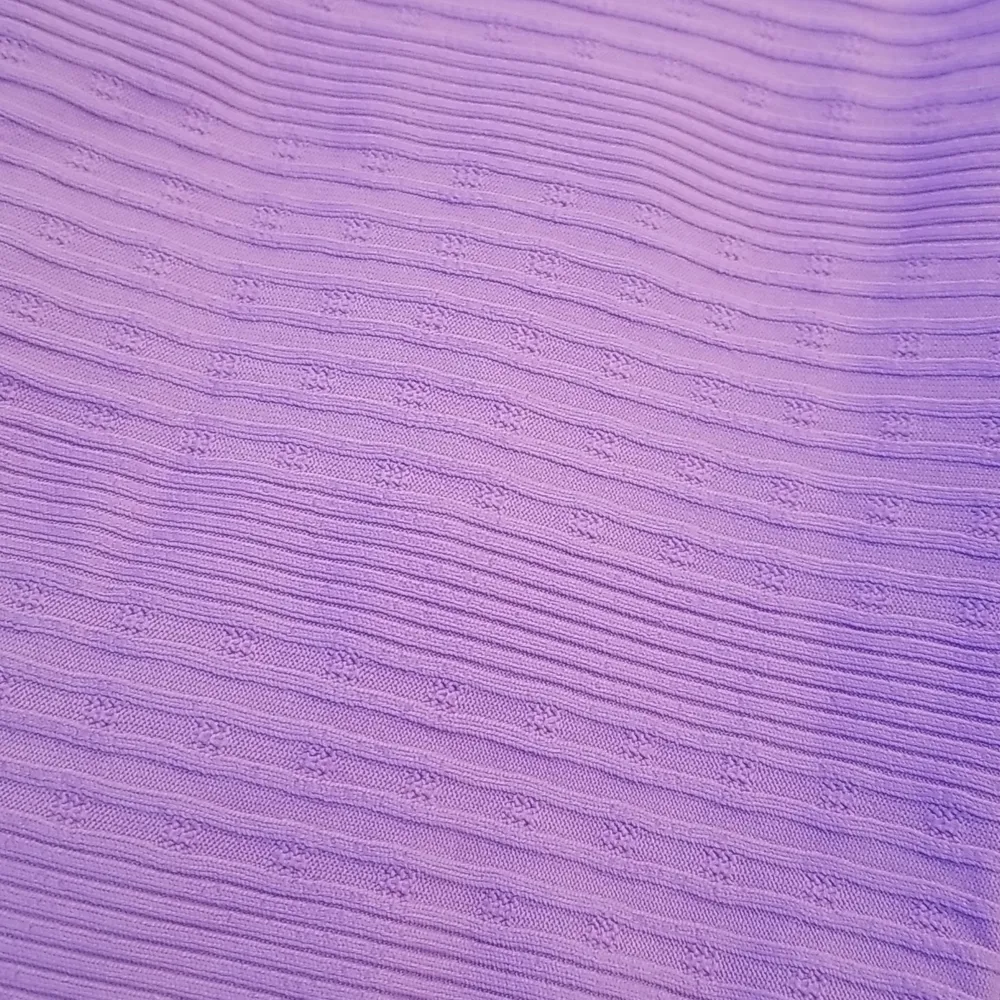 💕L*SPACE💕 Pointelle Rib Bikini Set ~ Gizelle Top + Desi Bottom ~ Purple XS NWT - Image 9