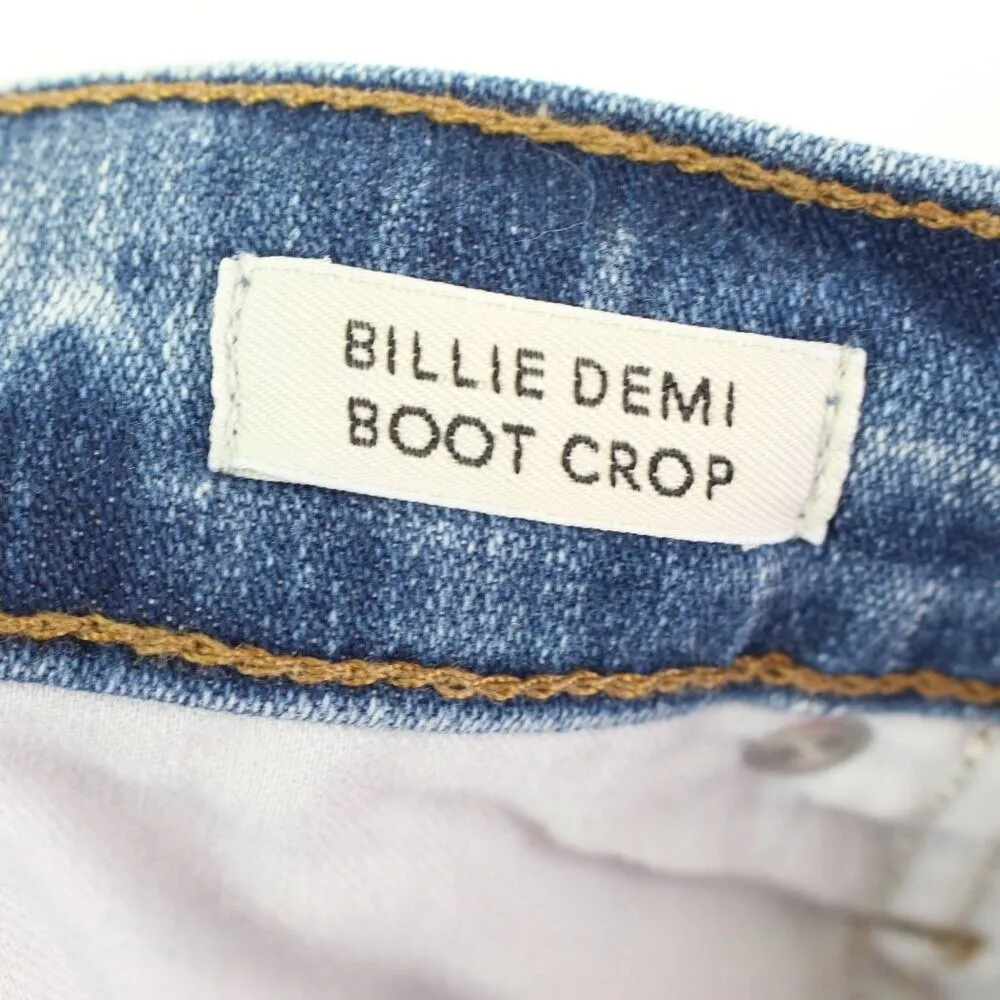 J. Crew Billie Demi Boot Crop‎ Jeans Size 30 - Image 7