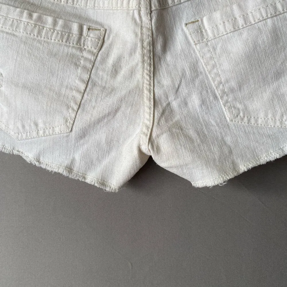 Wallflower sz 3‎ white short shorts - Image 7