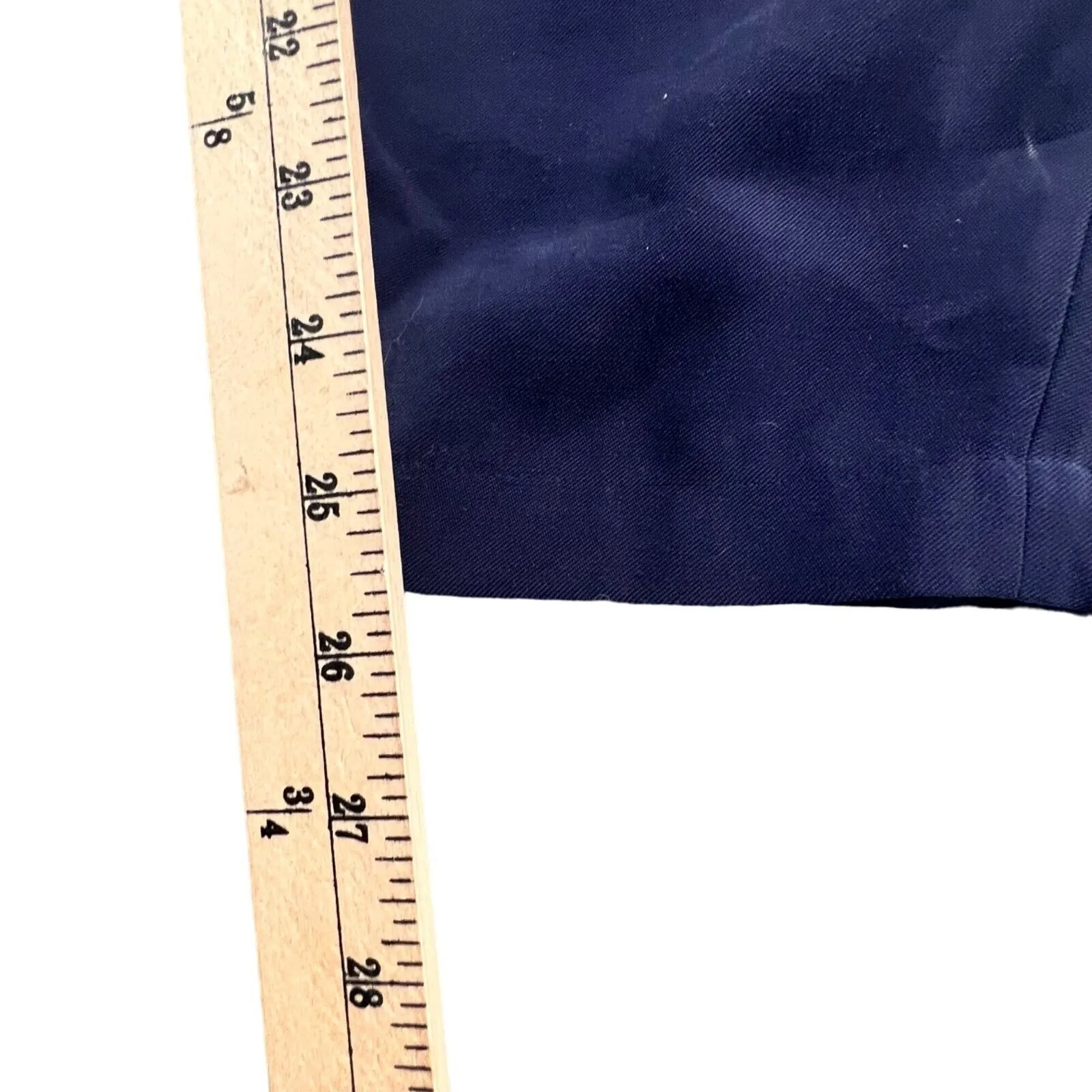 Whistles Pants US 2 Navy Blue Cropped Lantern Drawstring Trouser Pockets Relaxed - Image 11