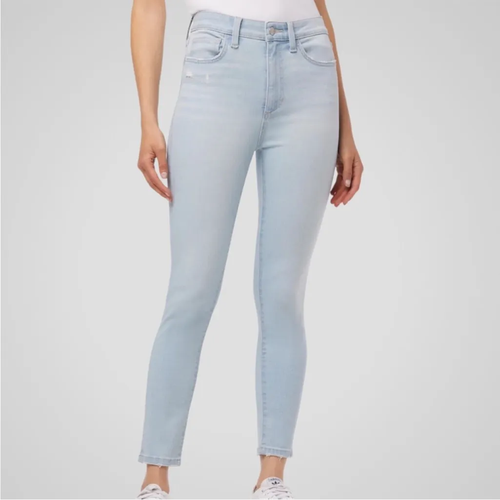 NWT Joe's Jeans High Rise Skinny Crop Jeans Sophia Wash Size 32 Retail $198.00 - Image 2