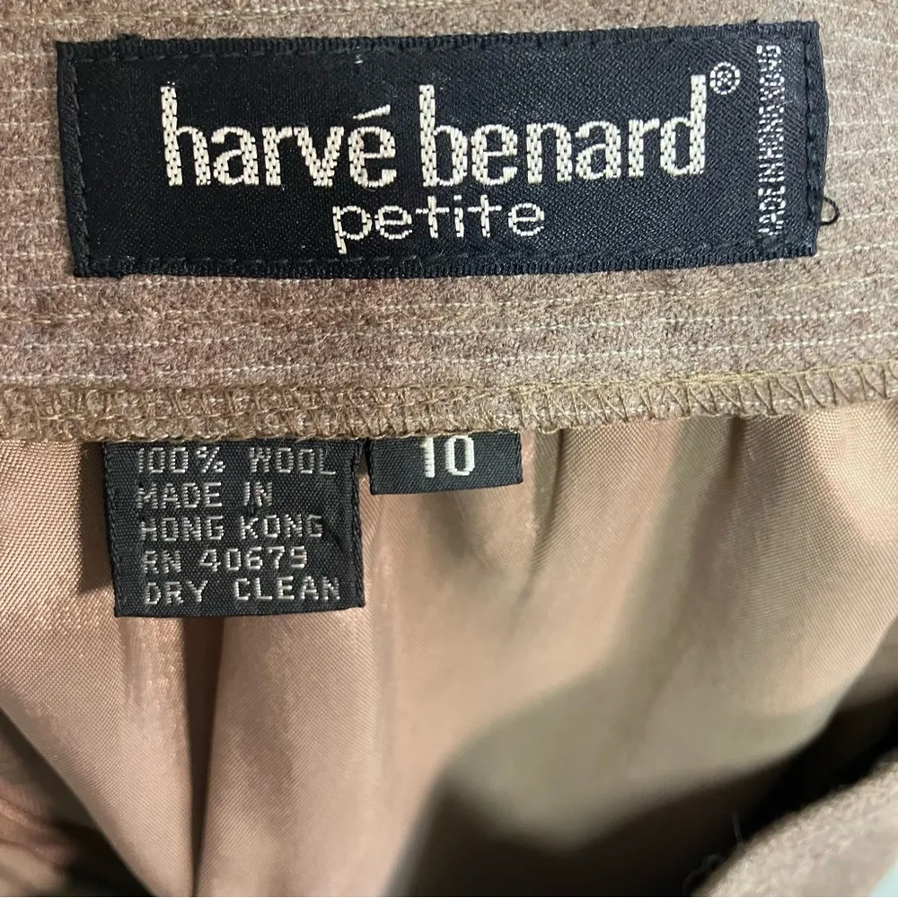 Vintage Harve Bernard Wool Midi Skirt Womens 10 Career Secretary Grannycore 80’s - Image 8