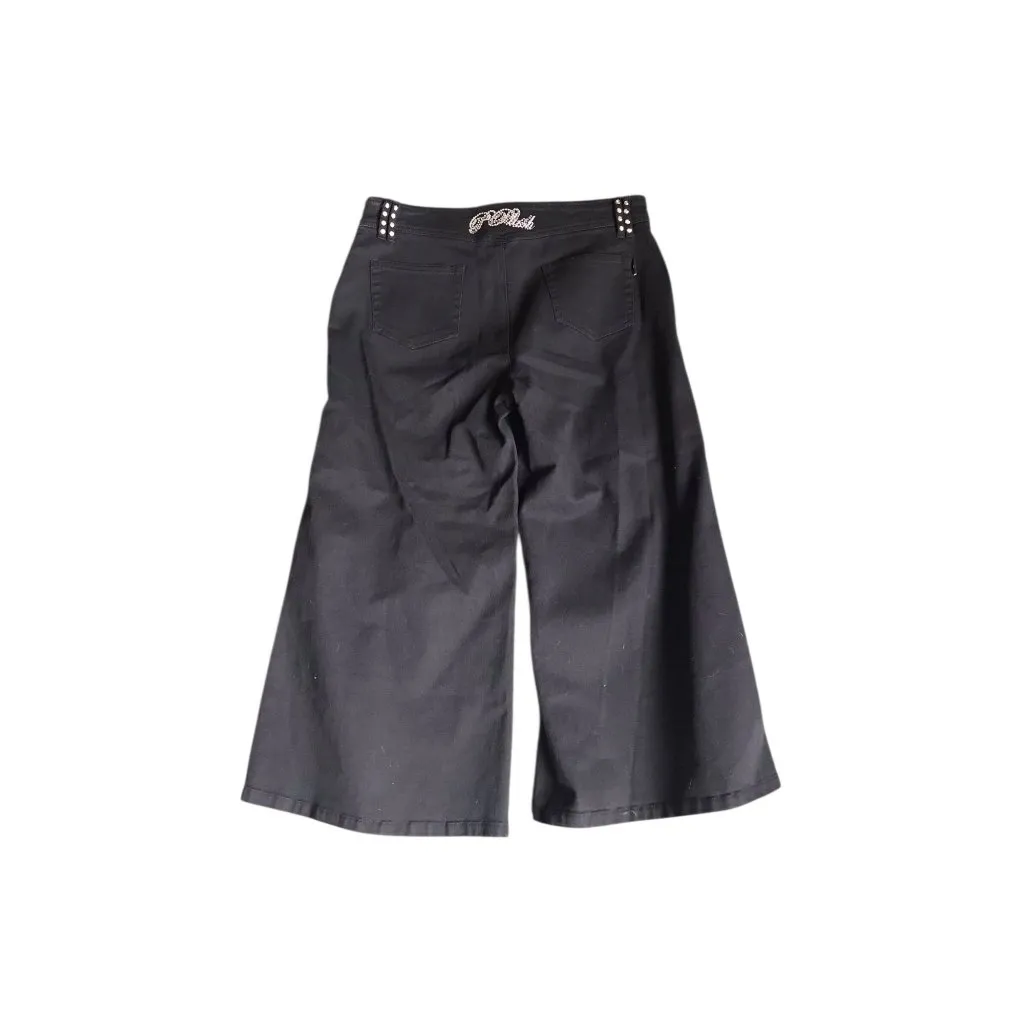 NWT PPlush Black Wide Leg Capris Size undefined - Image 5