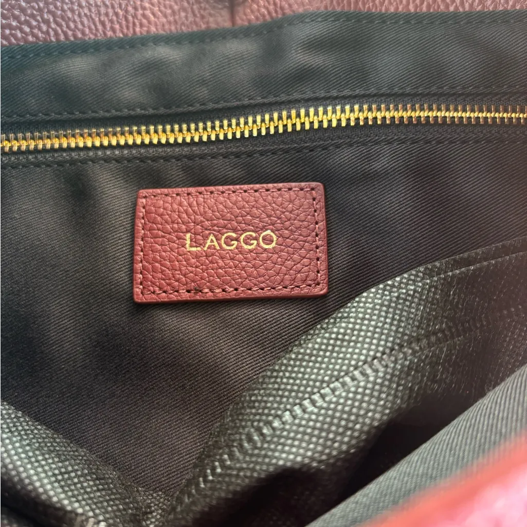 Burgundy Bella LAGGO bag Red - Image 2
