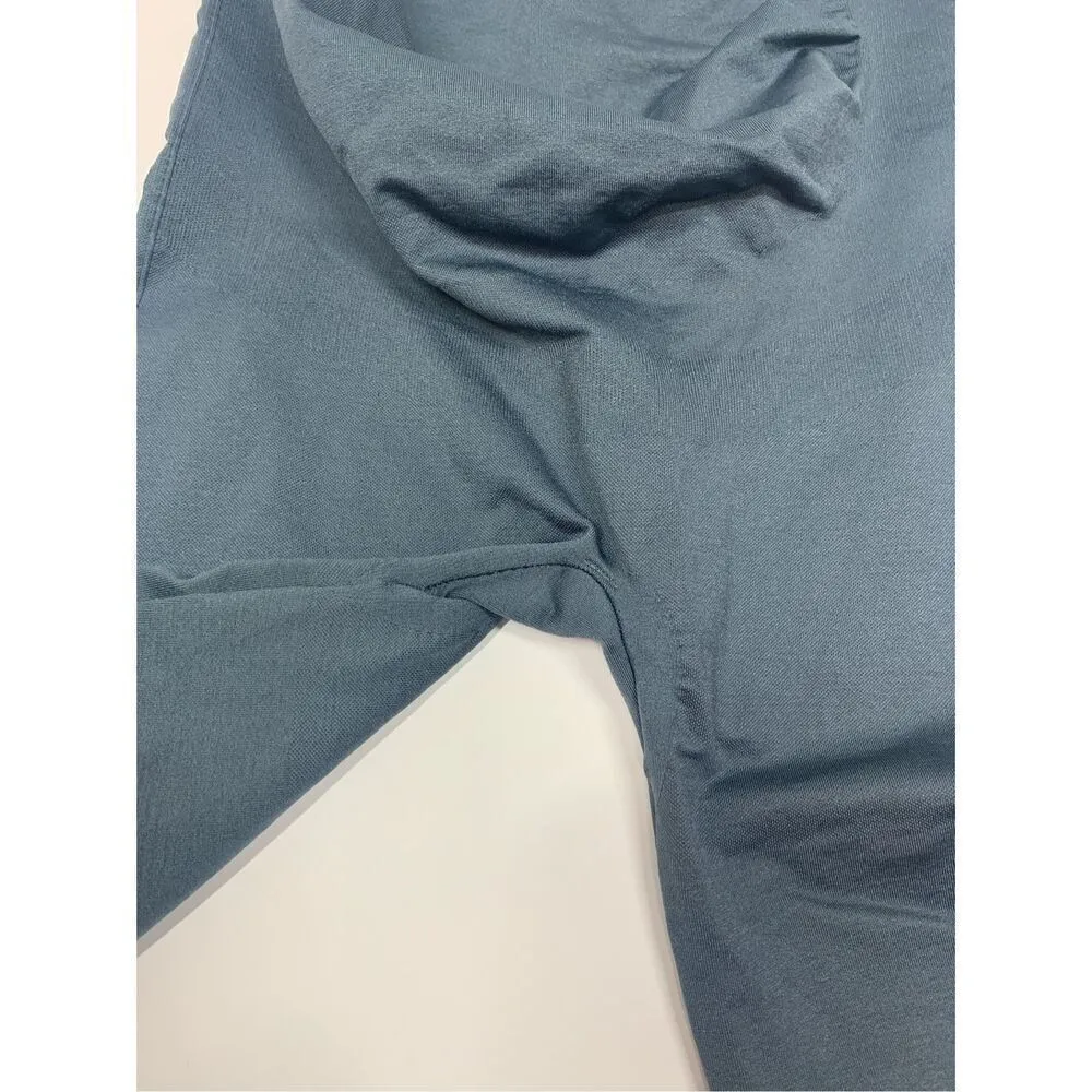 Blanqi everyday maternity belly support legging size small color storm Blue - Image 5