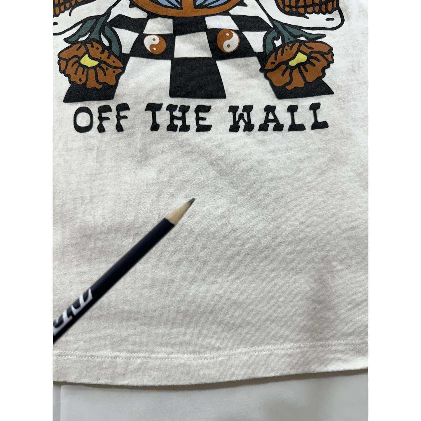 Y2K‎ VANS Glow Bully Womens Crop Tee Super Cool Street wear - Size S STREETWEAR - Image 10