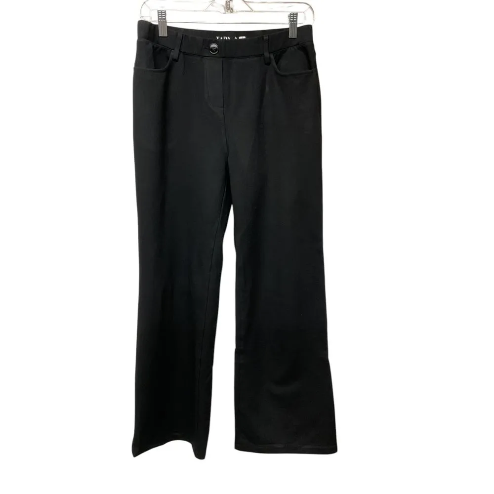 Tapata Women's Size L Classic Black Wide Leg Trouser Pants Office Work Size L - Image 2