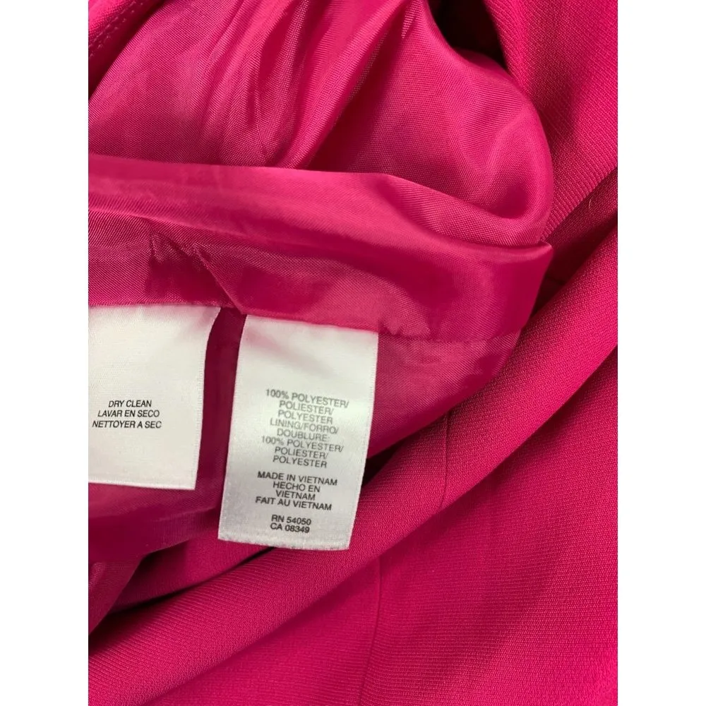 Jones Studios Women’s Fuchsia Casual Dress - Image 4