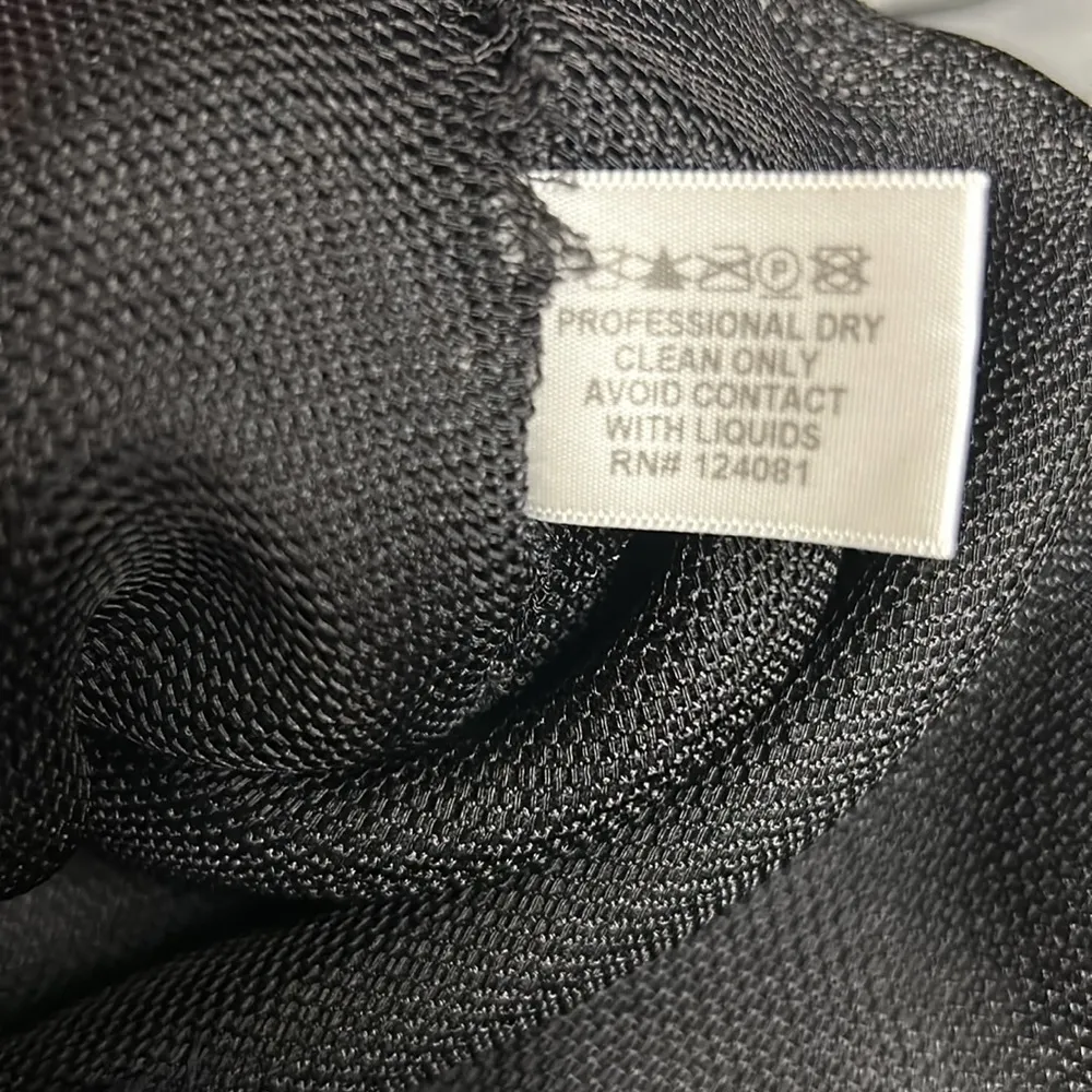 NWOT Vintage Proenza Schouler Luxury 100% Silk Midi Black Skirt - Image 9