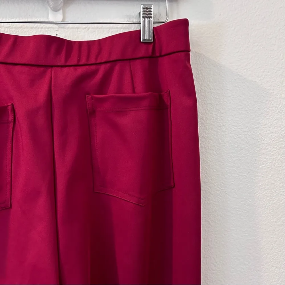 Bailey 44 Gemma Straight Leg Pants Cabernet Size XL - Image 8