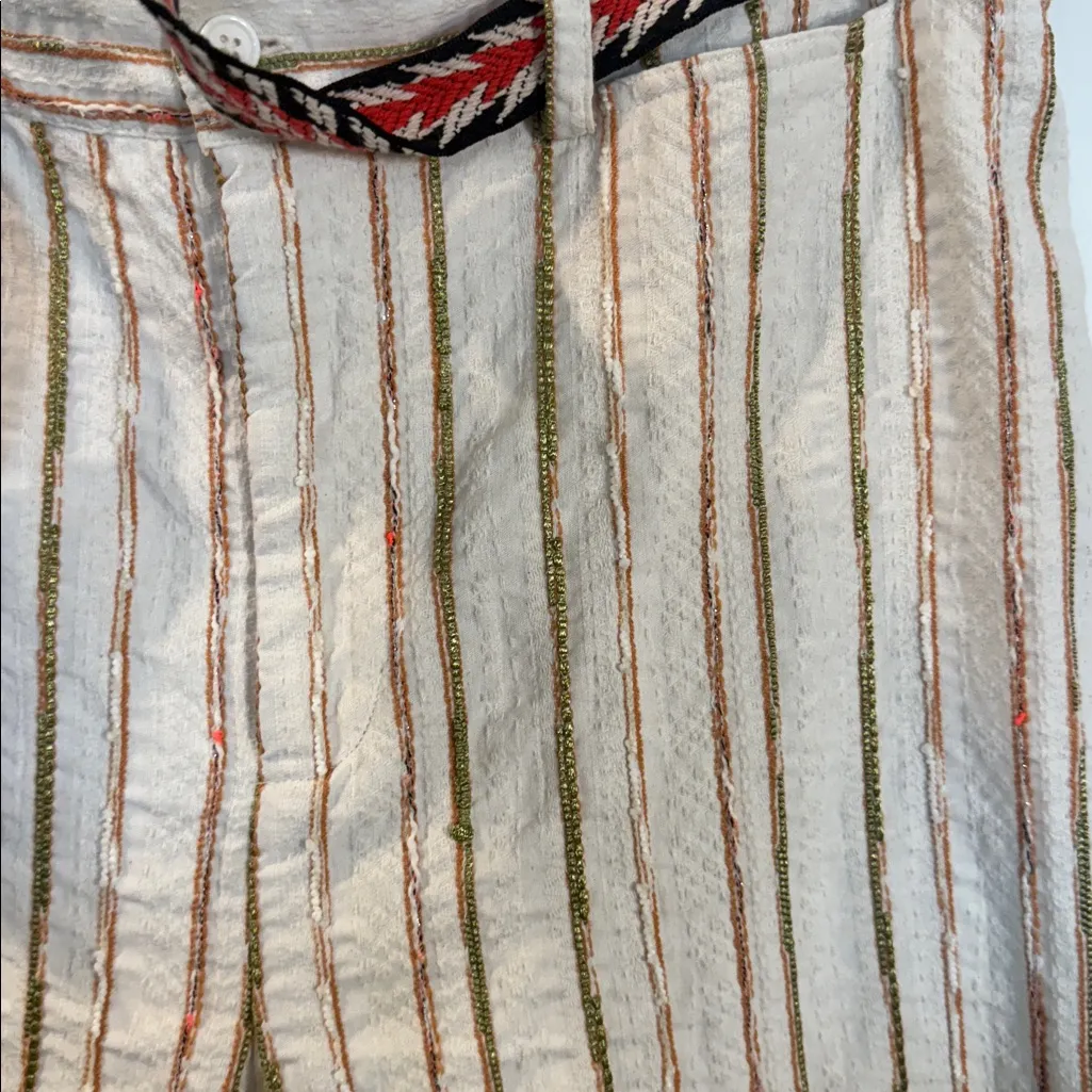 Johnny Was  Workshop Lola Wide Leg Pants medium - Image 3