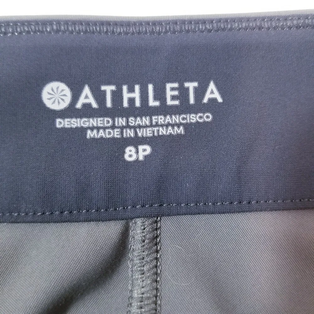 Athleta Trouser Ankle Zip Mid Rise - Image 2