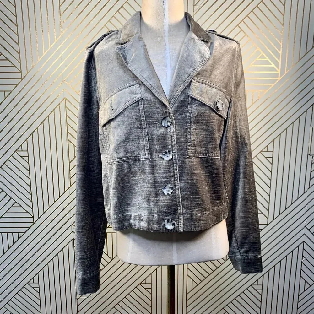 CAbi Sunday Topper Velvet Jacket Style‎ 3377 - Image 3