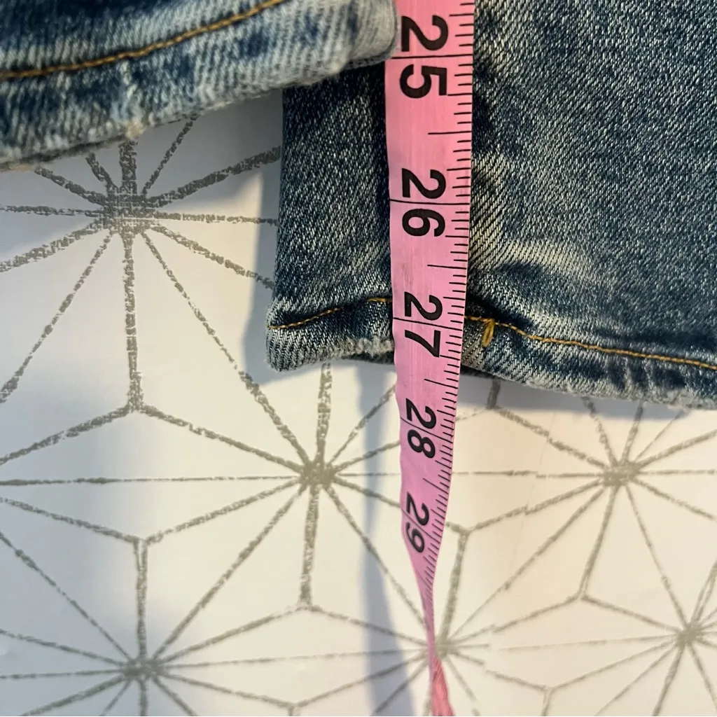 Agolde Sophie Mid Rise Skinny Ankle Jean 27 Speedway - Image 9