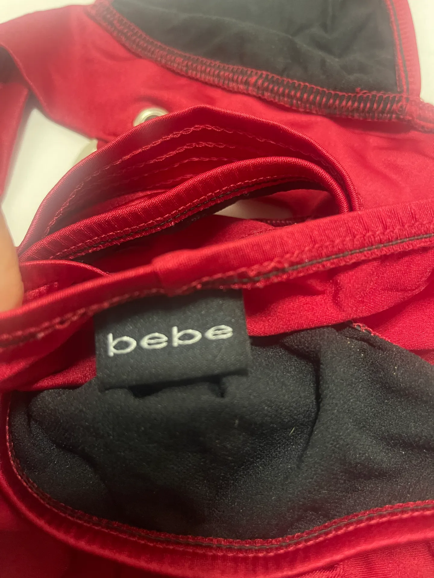 Bebe Two Piece Bikini Red - Image 8