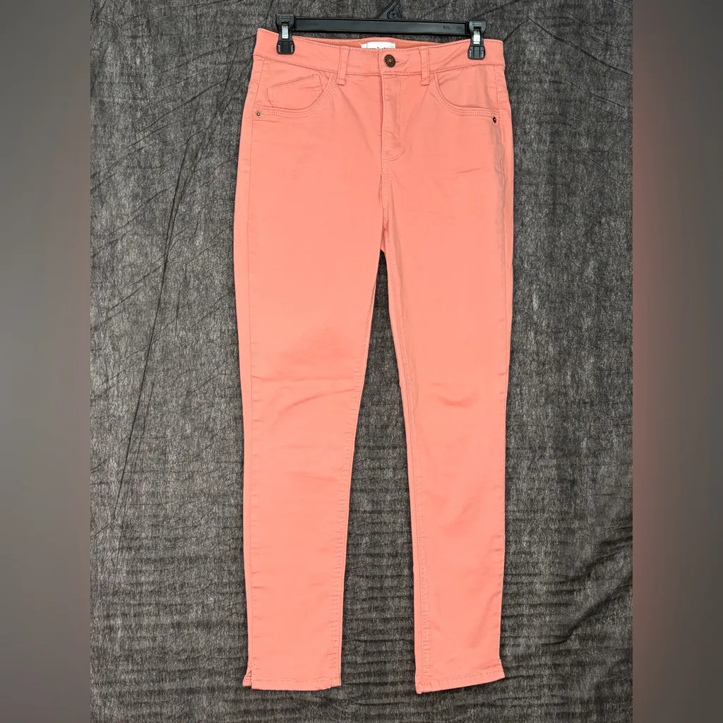 Gibson Latimer Coral Skinny jeans Size 4 Stretch Slim Fit(A258) - Image 3