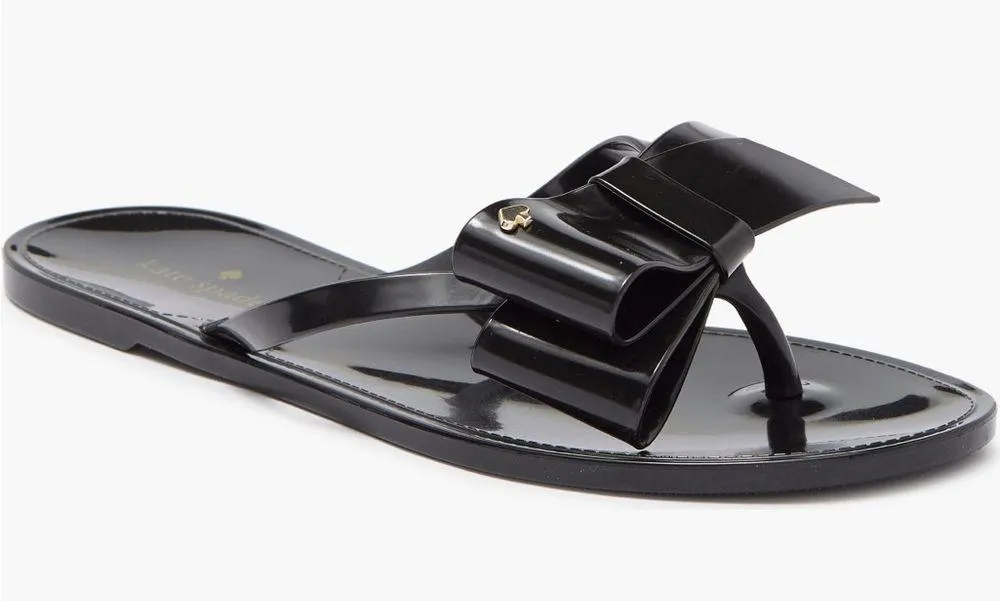 Kate Spade New York Jayla Jelly Bow Flip Flop Sandals - Image 2