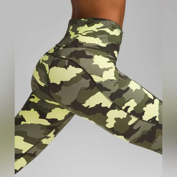 Lululemon Fast and Free High Rise Crop 23"
Heritage 365 Camo Crispin Green Multi - Image 2