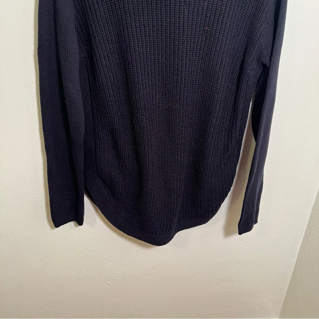 RD Style Josslyn V-Neck Sweater Navy Blue M - Image 9