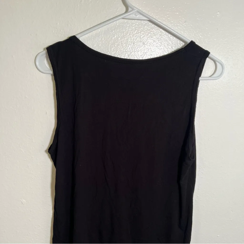 Square Neck Tank Top Black 2XL Size 2X - Image 6