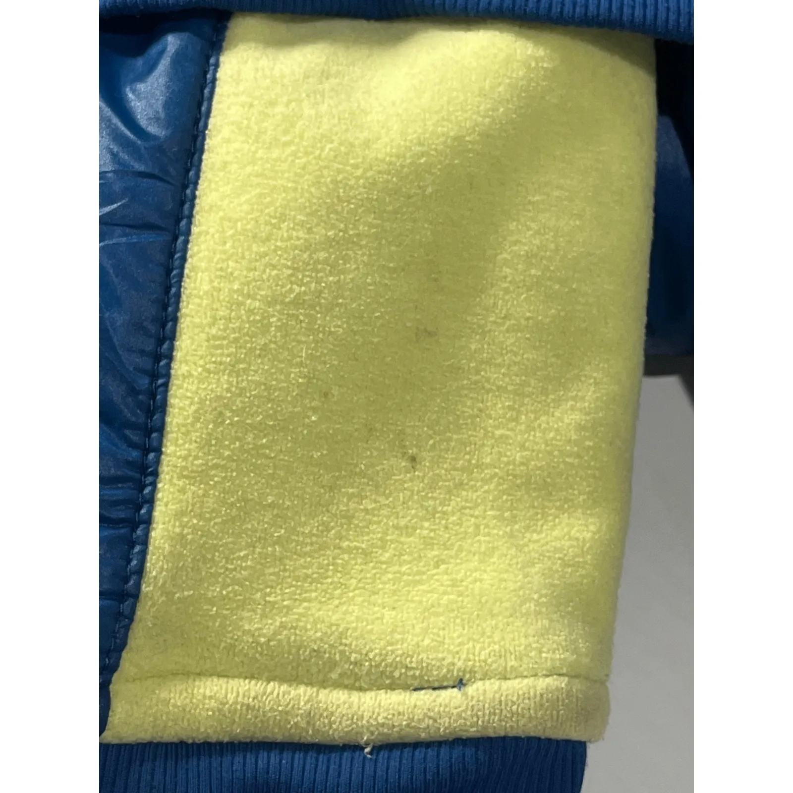 Lululemon Athletica Womens Uba Hoodie Jacket Beaming Blue Clarity Yellow Size 6 - Image 16