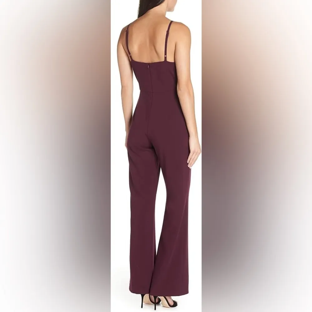 French Connection  womens Strappy Slightly Flared Leg Jumpsuit - Image 2