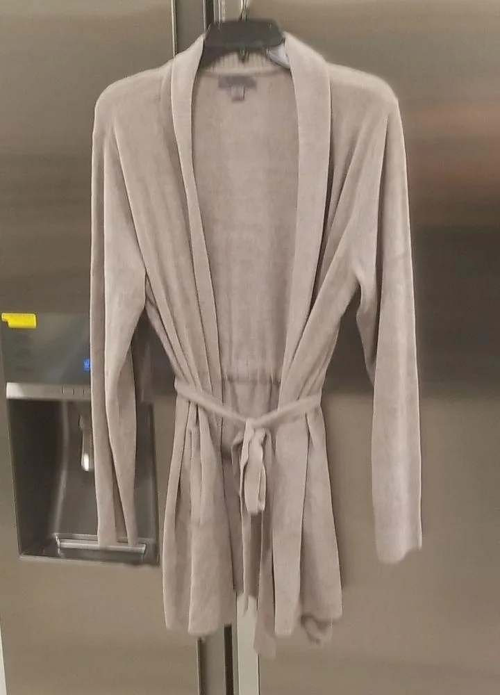 đź’•BAREFOOT DREAMSđź’• CozyChic Drape Rib Cardigan Ultra Lite Beach Rock XL - Image 10