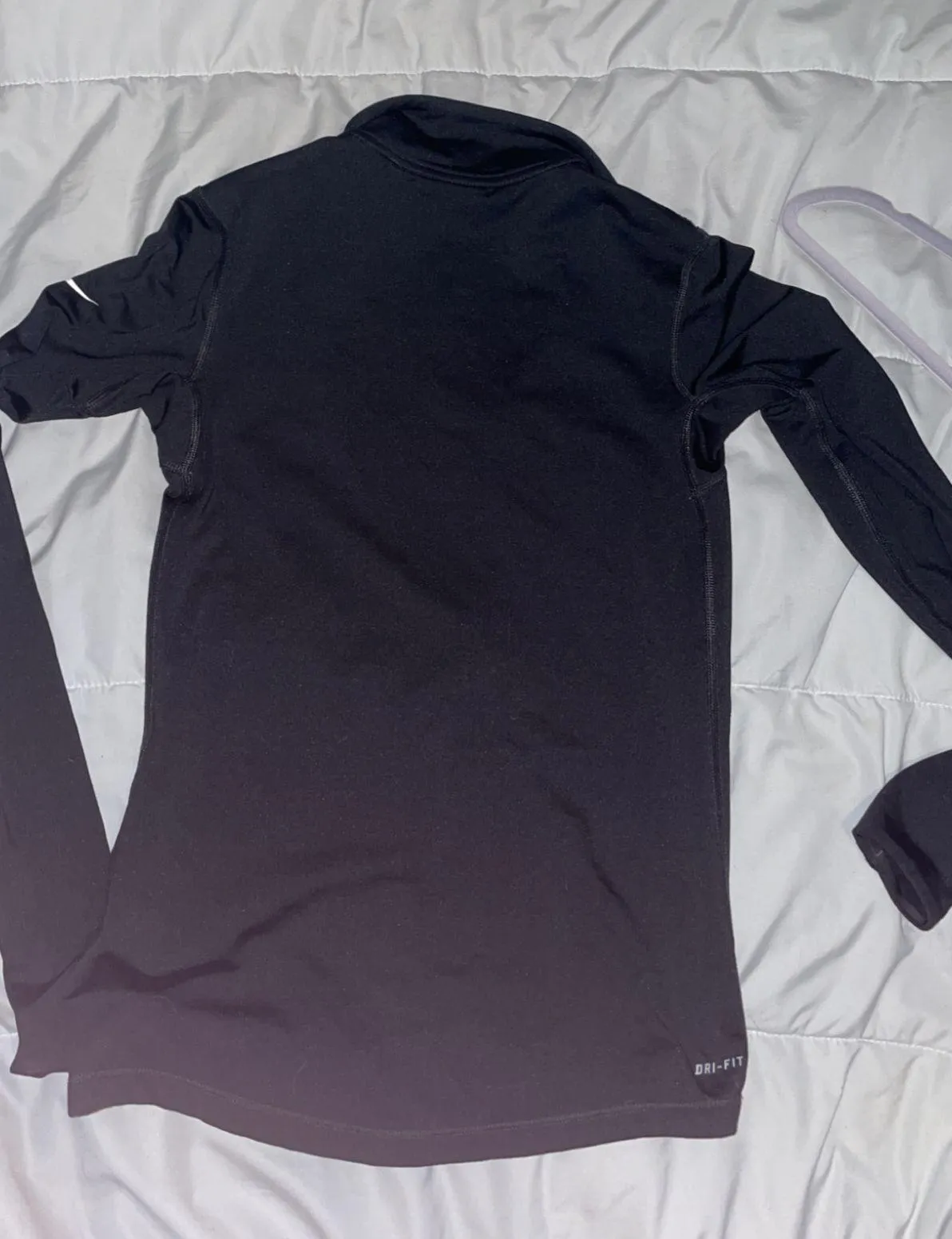 Nike Black Dri-fit Half Zip Pullover - Image 2