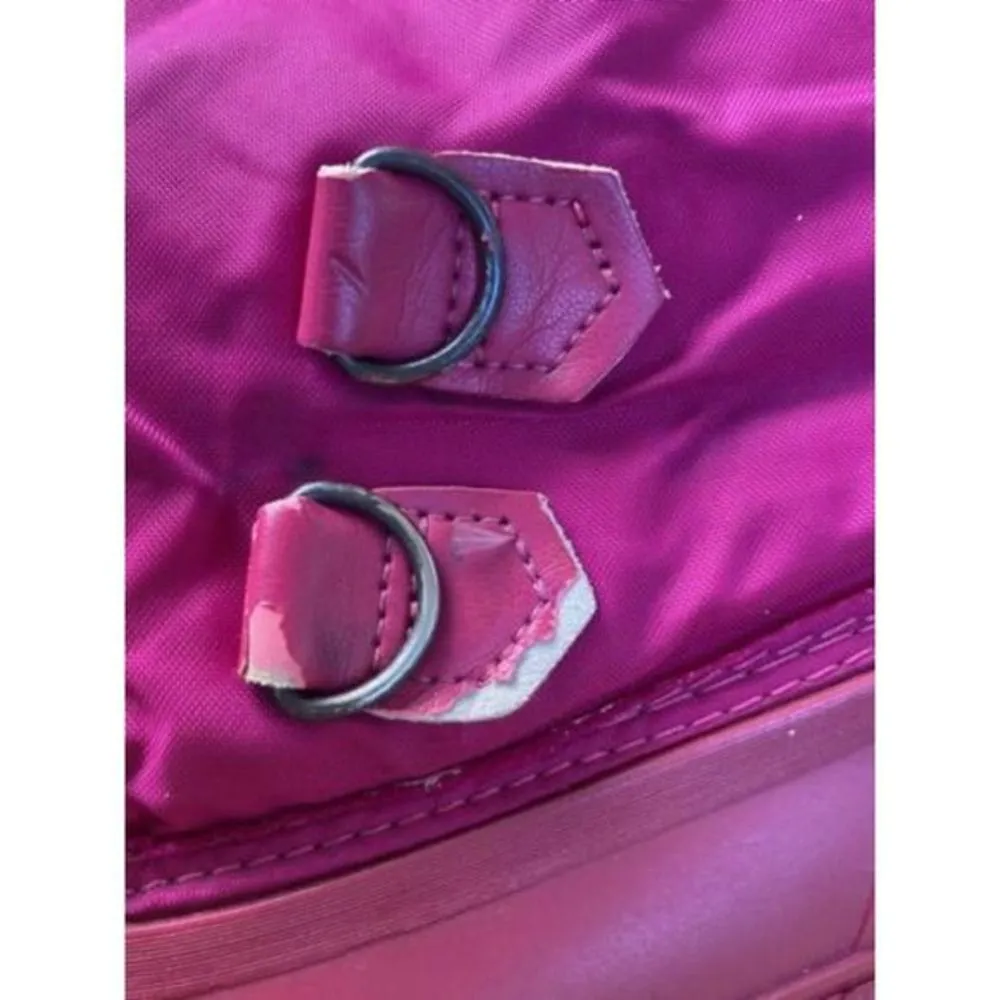 SOREL Pink Rubber Canvas‎ Pull On Mid Insulated Boots Outdoor Women's Shoes 5 - Image 7