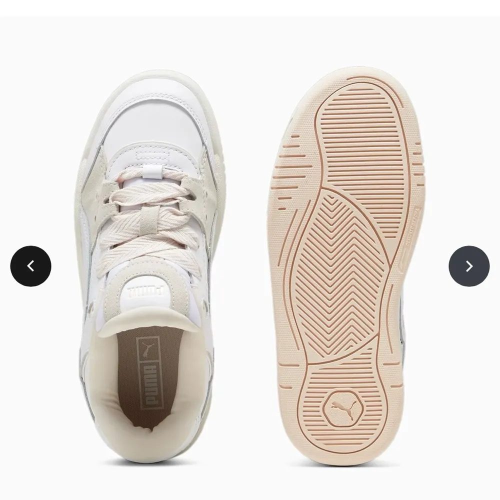 -180 Lace Women’s Sneakers, Puma White-Warm White, Size 5.5, EUC - Image 7